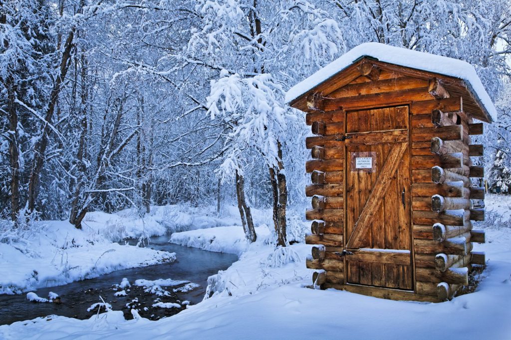 Outhouse in Alaska