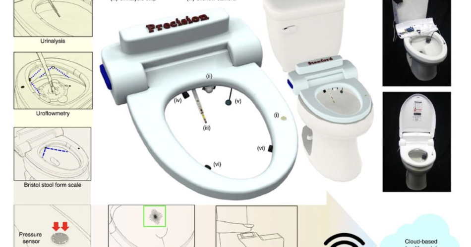 Smart toilet detects disease by analprint