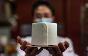 Toilet roll cake in Malaysia