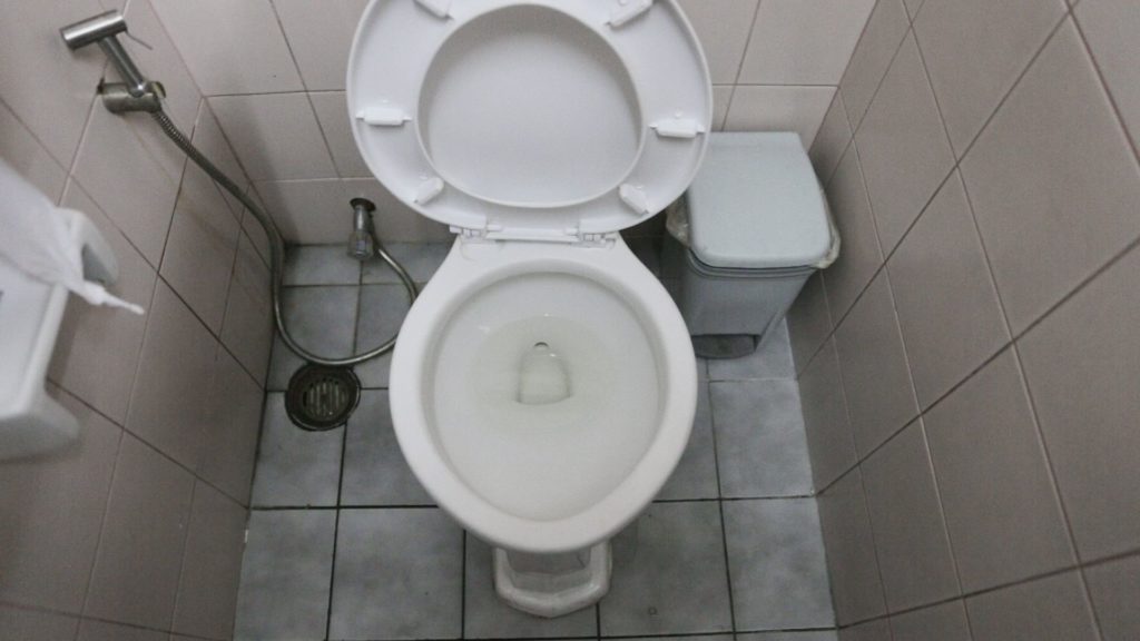 Thailand public toilet