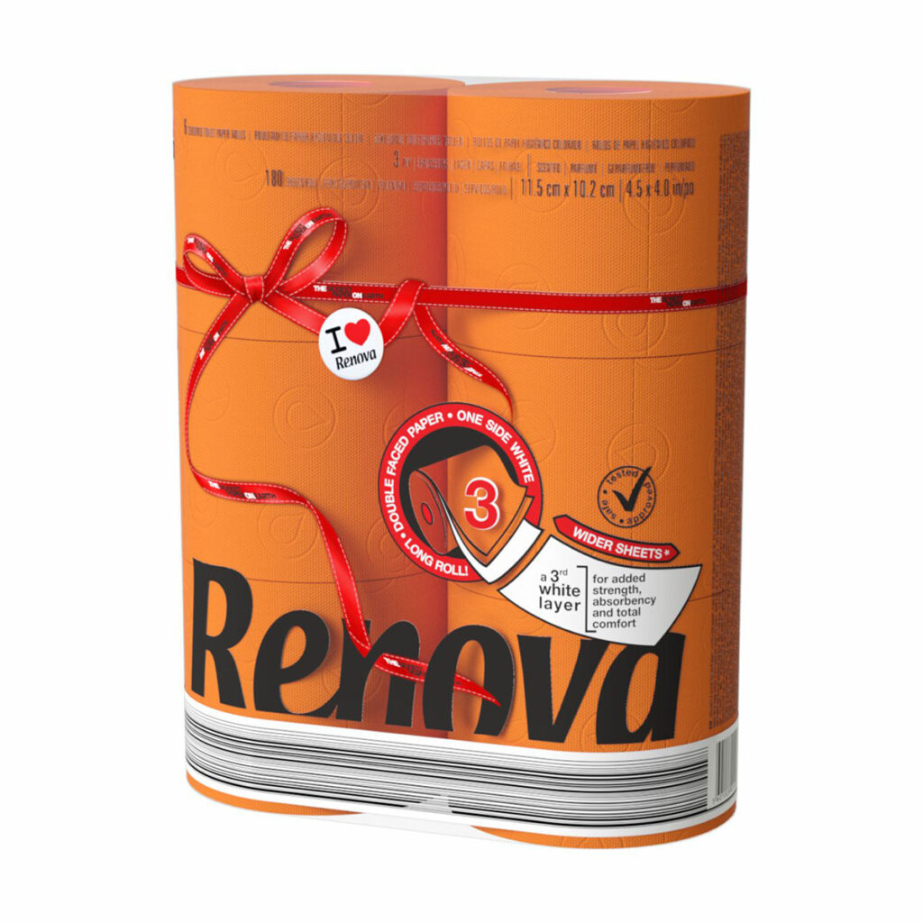 Renova orange toilet paper 2