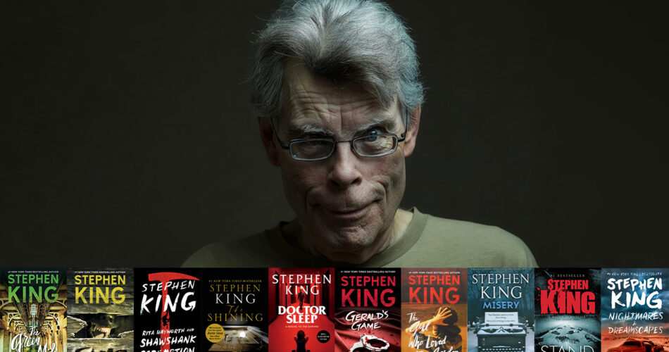 Stephen King's pee references books