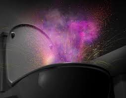 purple toilet fireworks