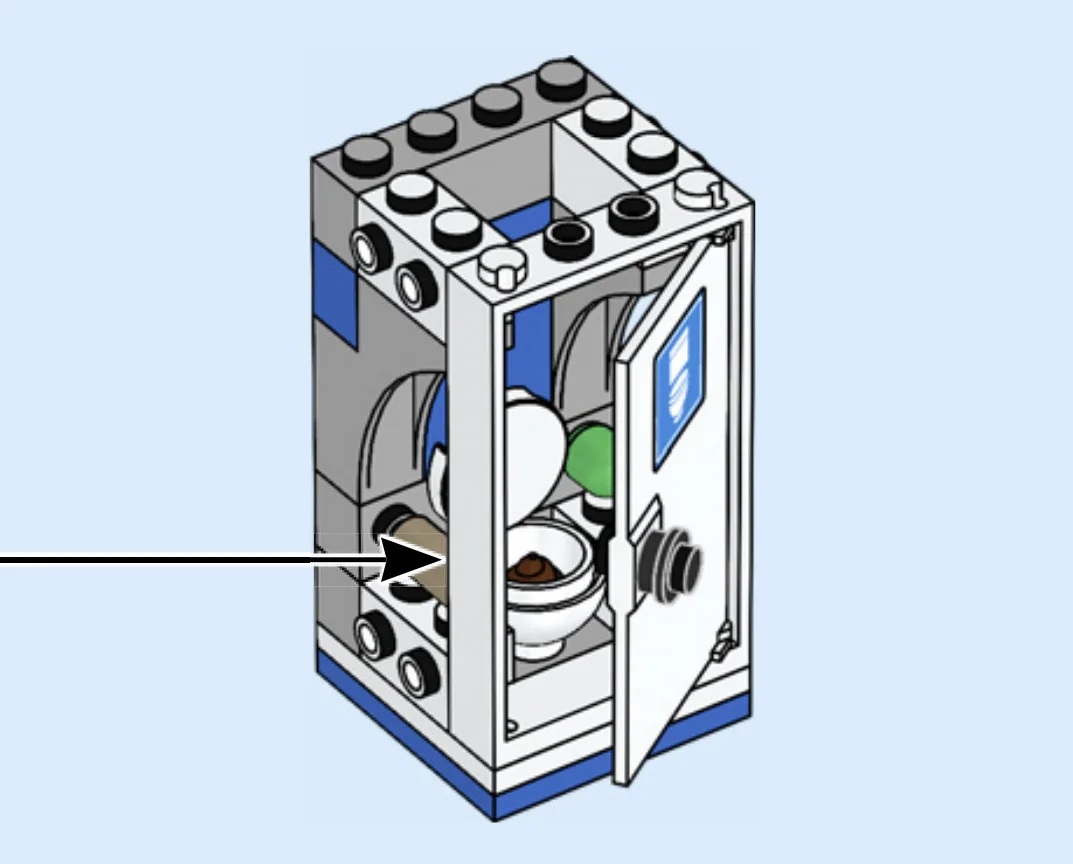 lego porta-potty