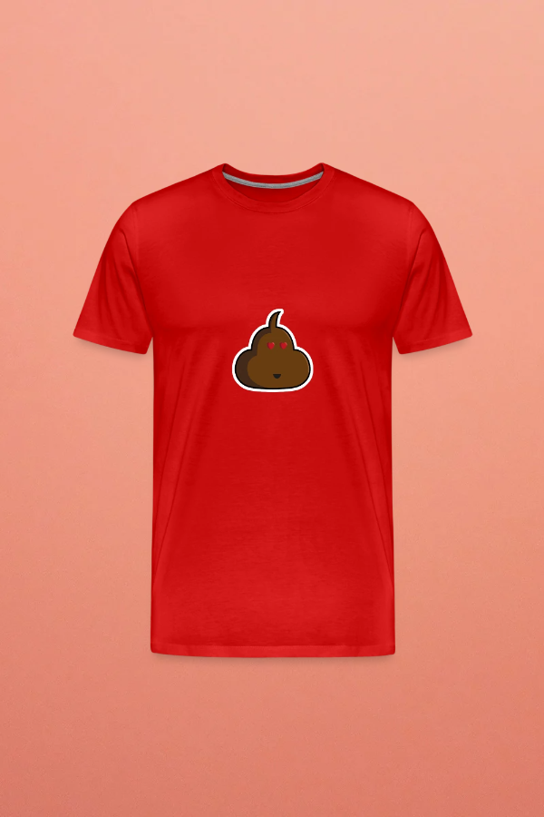 Loove U Poo men's premium t-shirt