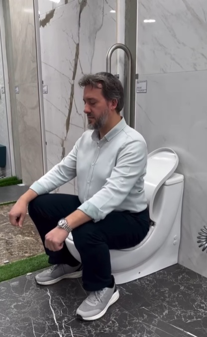 proper poop position toilet