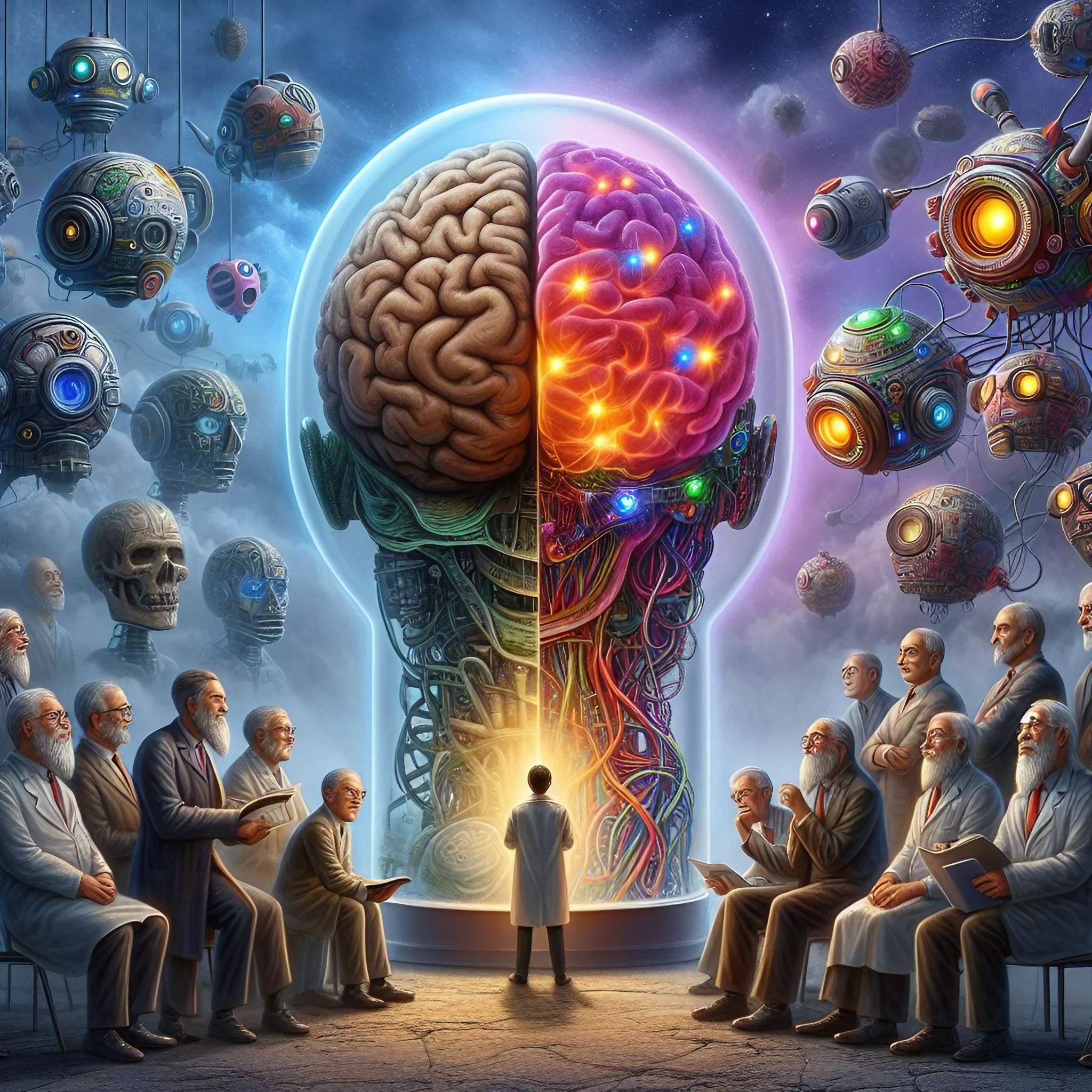 human vs artificial brain